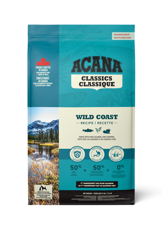 Classics, Wild Coast Recipe Dry Dog Food | ACANA&trade;